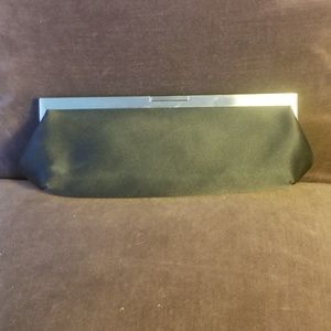 Black Satin Clutch